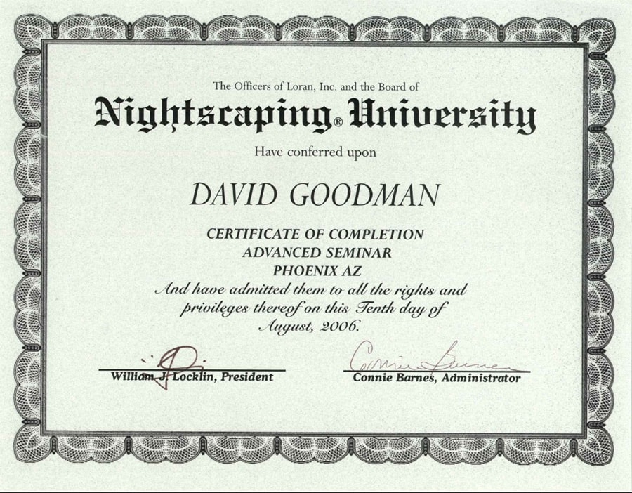 nightscaping